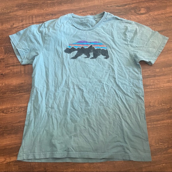 Green Patagonia tee - Picture 1 of 3